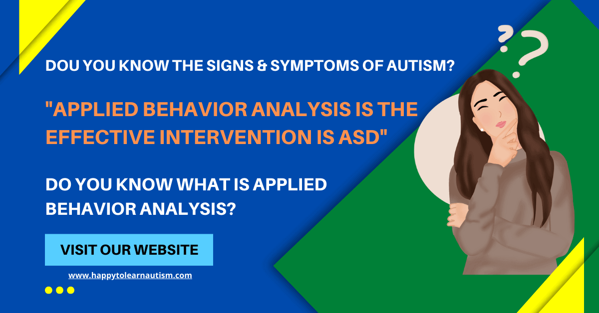 Autism Behavioral Therapy